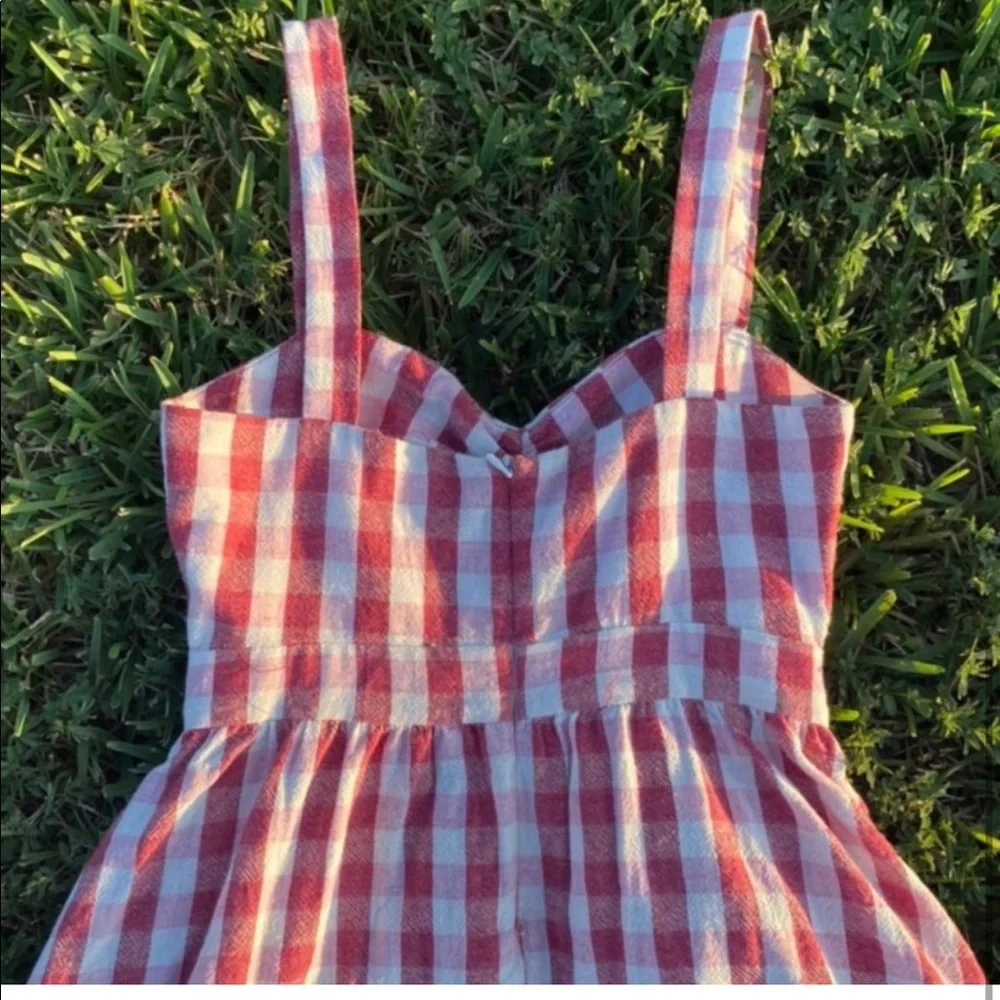 ZARA CHECKARD DRESS - Picture 2 of 3